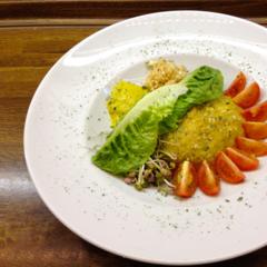 Cleriac - mango - domes at baby lettuce