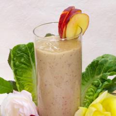 Peach banana smoothie